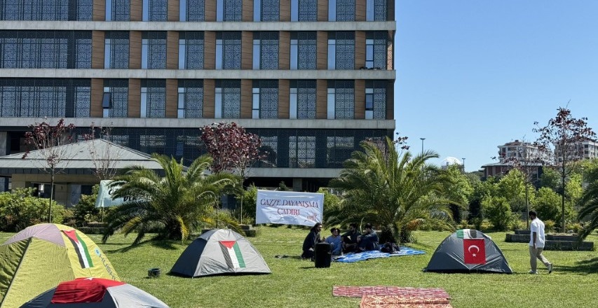 Kampüslerde İntifada Çadırı