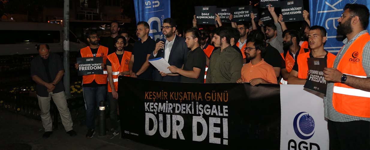 Keşmir'deki İşgale Dur De!