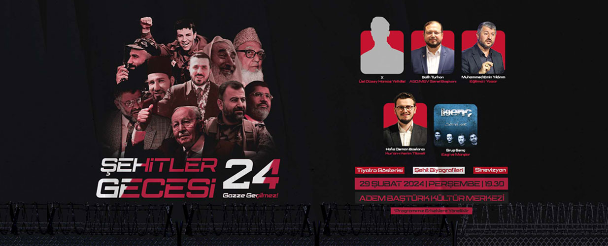 Duyuru | Şehitler Gecesi'24